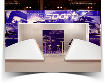 Diseño de stand: Kdsport
